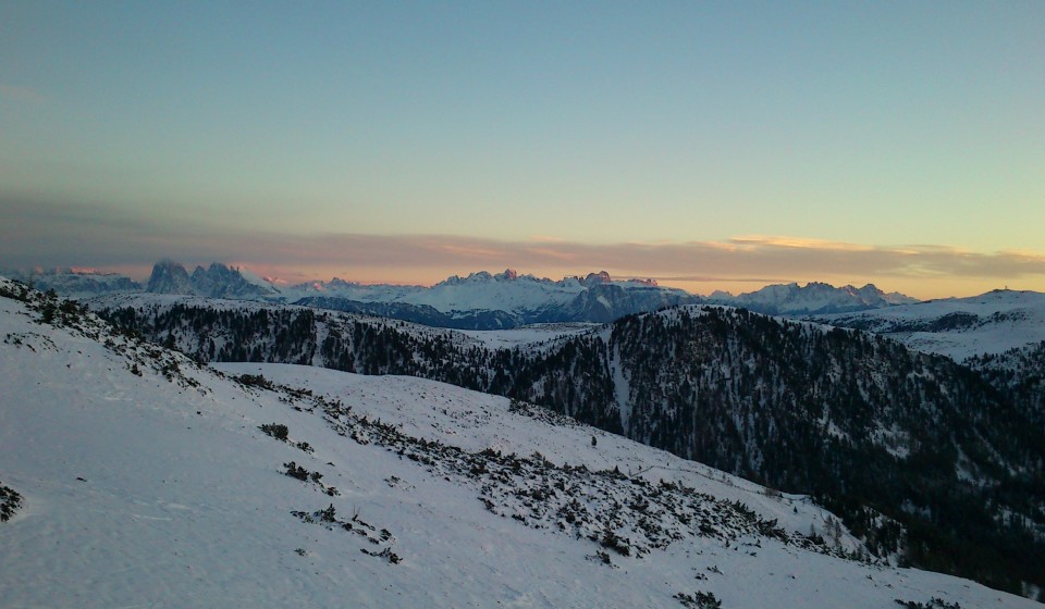 Tramonto a Reinswald